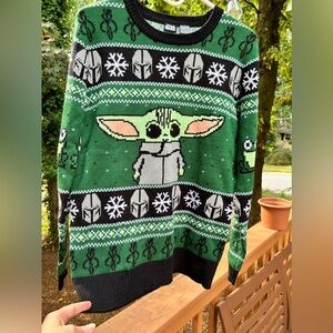 Star Wars The Mandalorian Grogu Holiday Sweater